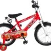 Volare Disney Cars Kinderfiets - Jongens - 16 Inch - Rood