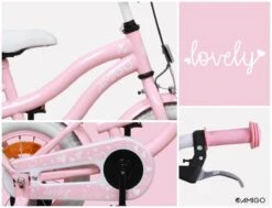 Amigo Lovely Meisjesfiets - Kinderfiets 14 Inch - Roze -Fiets Verkoop Winkel 1200x920 25