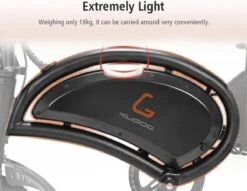 Matrix E Bike - Kugoo B2 Pro - Elektrische Opvouwbare Fiets/step 14 Inch 400W - Met Trappers - Snelheid Max. 45 Km/u -Fiets Verkoop Winkel 1200x928