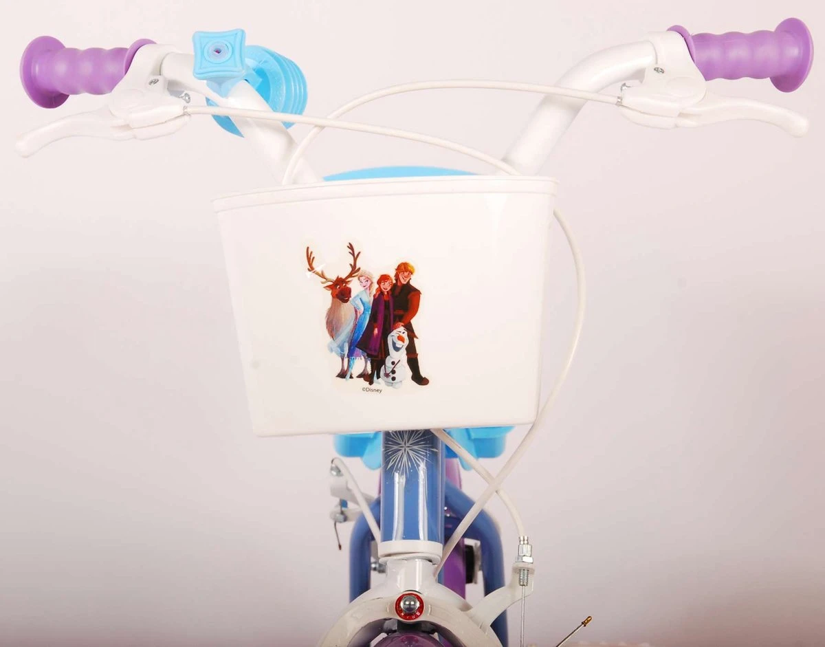 Disney Frozen 2 Kinderfiets - Meisjes - 16 Inch - Blauw - Twee Handremmen 12 Disney Frozen 2 Kinderfiets - Meisjes - 16 Inch - Blauw - Twee Handremmen - Afbeelding 12