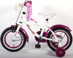 Volare Heart Cruiser Kinderfiets - Meisjes - 12 Inch - Wit Paars -Fiets Verkoop Winkel 1200x943