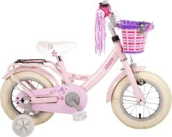 Volare Ashley Kinderfiets - Meisjes - 12 Inch - Roze - 95% Afgemonteerd