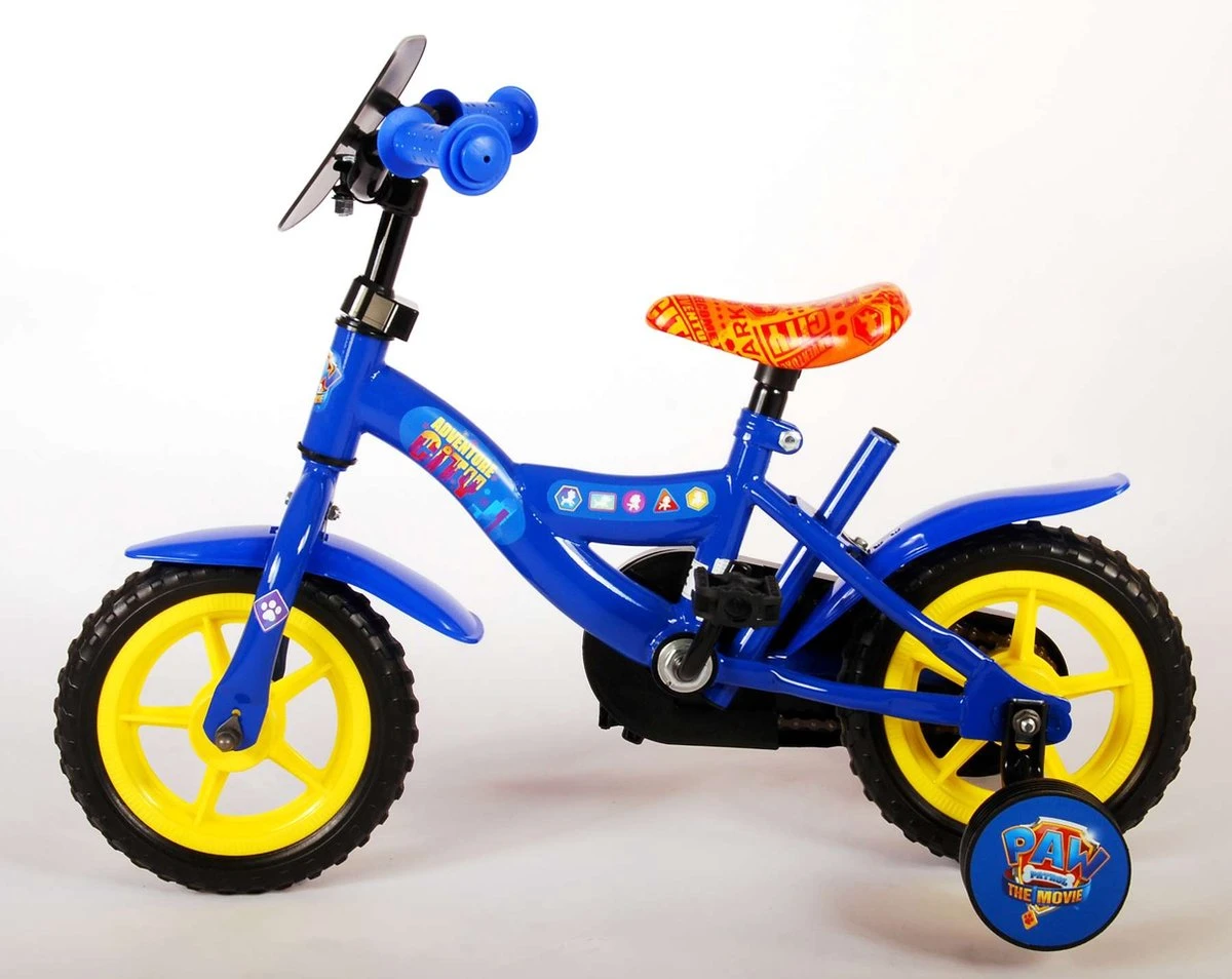 Nickelodeon Paw Patrol The Movie Kinderfiets - Jongens - 10 Inch - Blauw - Doortrapper 9 Nickelodeon Paw Patrol The Movie Kinderfiets - Jongens - 10 Inch - Blauw - Doortrapper - Afbeelding 9