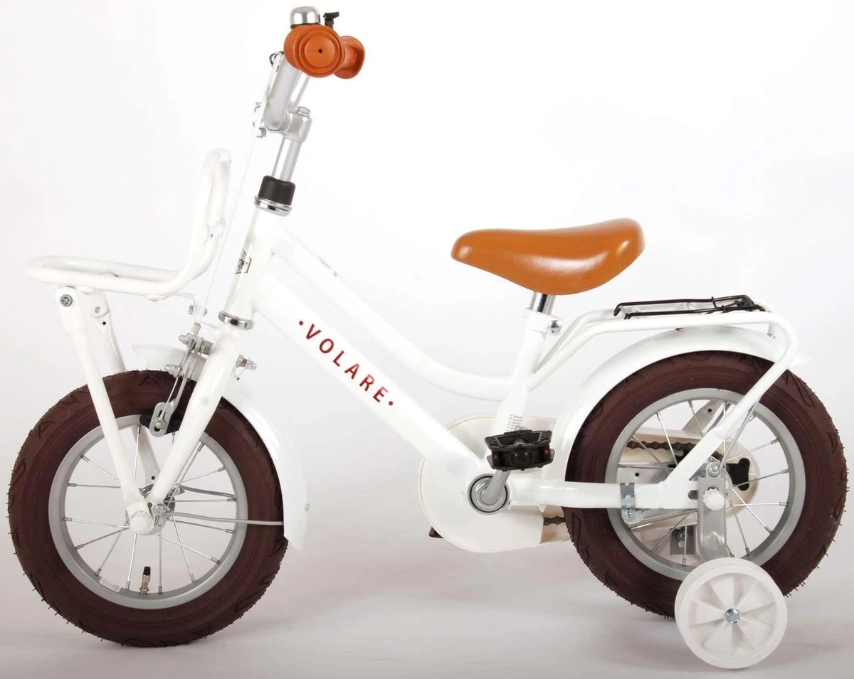 Volare Liberty Kinderfiets - Meisjes - 12 Inch - Wit - 95% Afgemonteerd 13 Volare Liberty Kinderfiets - Meisjes - 12 Inch - Wit - 95% Afgemonteerd - Afbeelding 13