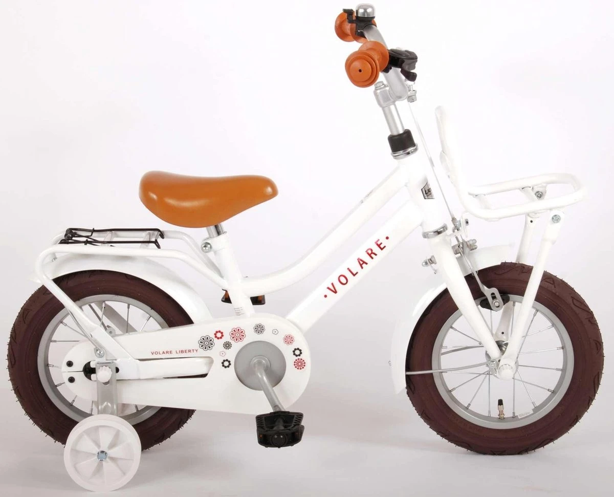 Volare Liberty Kinderfiets - Meisjes - 12 Inch - Wit - 95% Afgemonteerd 14 Volare Liberty Kinderfiets - Meisjes - 12 Inch - Wit - 95% Afgemonteerd - Afbeelding 14