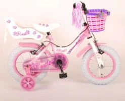 Volare Rose Kinderfiets - Meisjes - 12 Inch - Roze - 2 Handremmen -Fiets Verkoop Winkel 1200x973