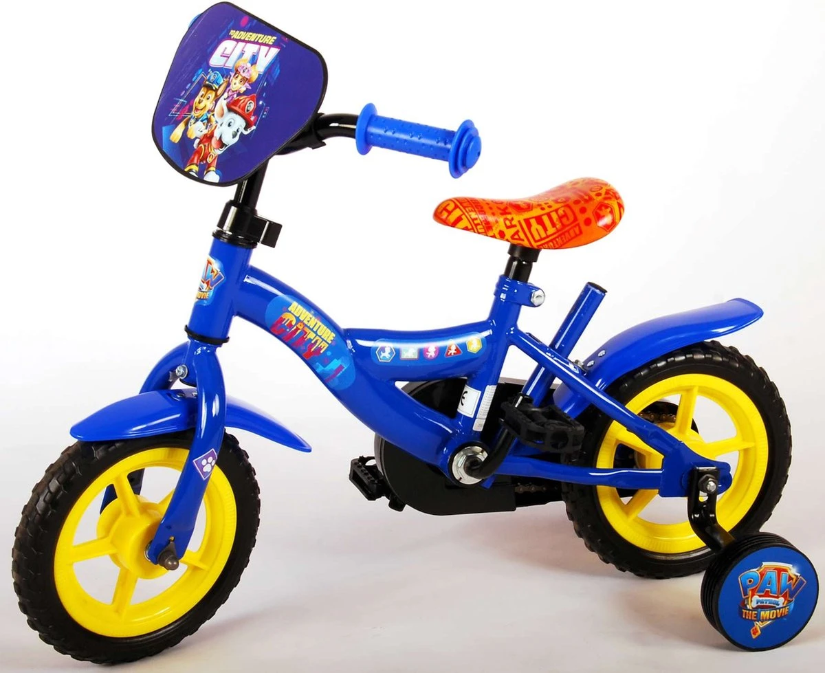 Nickelodeon Paw Patrol The Movie Kinderfiets - Jongens - 10 Inch - Blauw - Doortrapper 11 Nickelodeon Paw Patrol The Movie Kinderfiets - Jongens - 10 Inch - Blauw - Doortrapper - Afbeelding 11