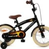 SJOEF Cruise Jongensfiets 14 Inch - Zwart