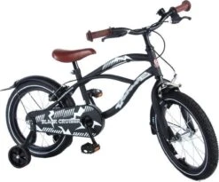 Volare Black Cruiser Kinderfiets - Jongens - 16 Inch - Zwart - 2 Handremmen -Fiets Verkoop Winkel 1200x997 2