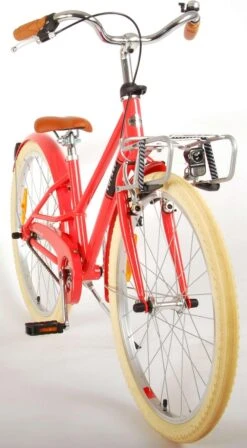 Volare Melody Kinderfiets - Meisjes - 24 Inch - Koraal Rood - Prime Collection -Fiets Verkoop Winkel 662x1200