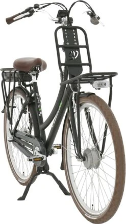 Vogue Elite - Fiets (elektrisch) - Vrouwen - Matzwart - 50 -Fiets Verkoop Winkel 679x1200