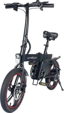 Merkloos Windgoo B20 PRO - E Bike - Elektrische Fiets - 16 Inch - 250W - 7.8Ah Batterij - Max. 25km/u - Zwart - Incl. GSM Houder -Fiets Verkoop Winkel 683x1200
