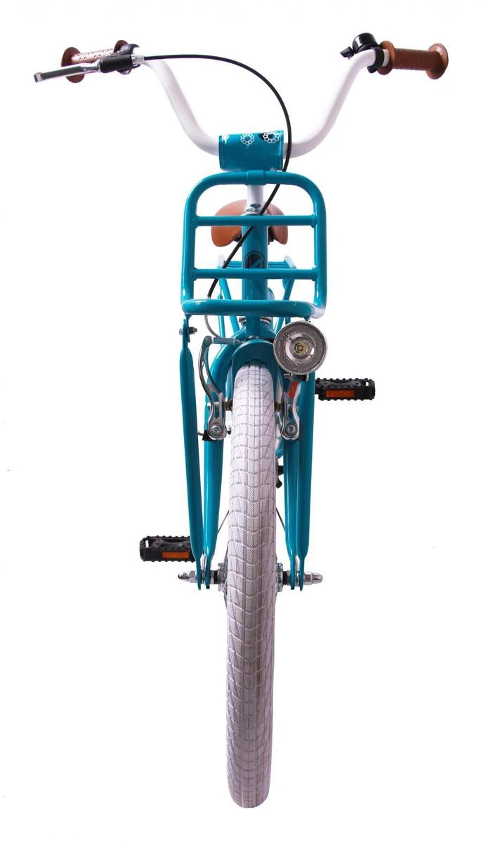 Amigo Bloom Meisjesfiets - Kinderfiets 20 Inch - Turquoise 2 Amigo Bloom Meisjesfiets - Kinderfiets 20 Inch - Turquoise - Afbeelding 2