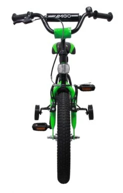Amigo BMX Fun Jongensfiets - Kinderfiets 16 Inch - Zwart/Groen -Fiets Verkoop Winkel 763x1200 1