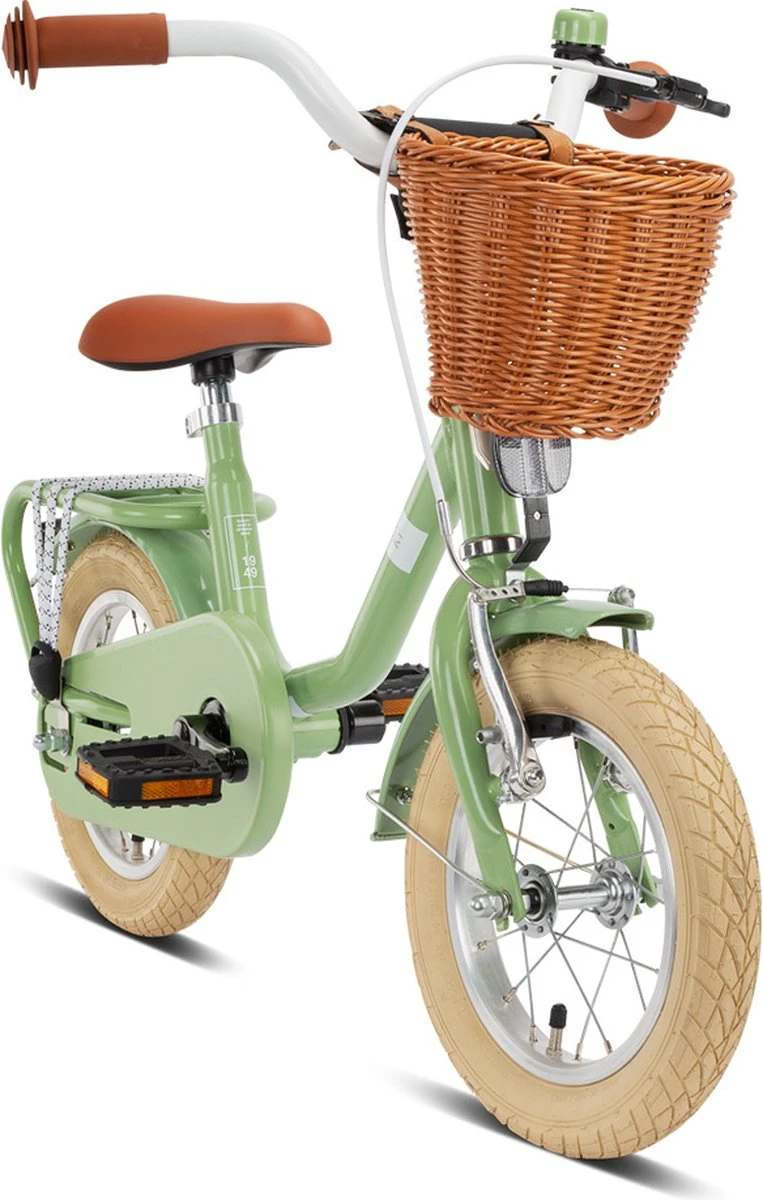 Puky Kinderfiets Vanaf 3 Jaar Steel Classic 12 Retro Groen 2 Puky Kinderfiets Vanaf 3 Jaar Steel Classic 12 Retro Groen - Afbeelding 2