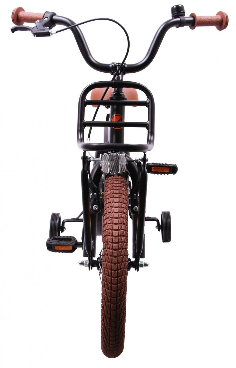 Amigo 2Cool Jongensfiets - Kinderfiets 16 Inch - Matzwart 10 Amigo 2Cool Jongensfiets - Kinderfiets 16 Inch - Matzwart - Afbeelding 10