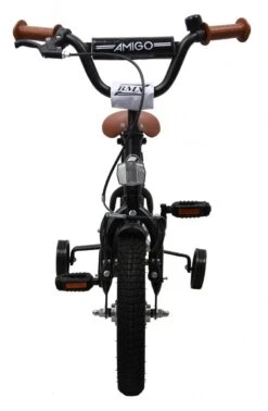 Amigo BMX Fun Jongensfiets - Kinderfiets 12 Inch - Matzwart -Fiets Verkoop Winkel 784x1200