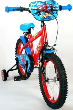 Marvel Spider-Man Kinderfiets - Jongens - 16 Inch - Blauw/Rood -Fiets Verkoop Winkel 797x1200