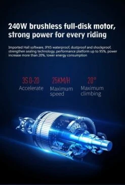 DYU D3F Opvouwbare Elektrische Fiets, Slimme Mountainbike Voor Volwassenen, 240W Aluminiumlegering Fiets Verwijderbare 36V/10Ah Lithium-ion Batterij Met 3 Rijmodi -Fiets Verkoop Winkel 811x1200