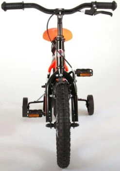 Volare Sportivo Kinderfiets - Jongens - 14 Inch - Neon Oranje/Zwart - 95% Afgemonteerd -Fiets Verkoop Winkel 844x1200