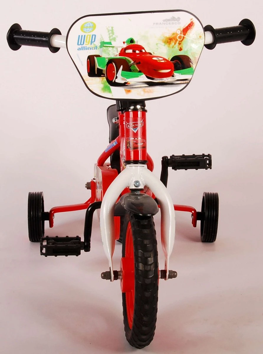 Disney Cars Kinderfiets - Jongens - 10 Inch - Rood - Doortrapper 5 Disney Cars Kinderfiets - Jongens - 10 Inch - Rood - Doortrapper - Afbeelding 5