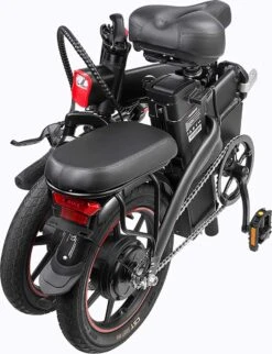 F-Wheel DYU A5 - Elektrische Vouwfiets - E Bike - 14 Inch - 7.5 Ah - 25km/u - Zwart -Fiets Verkoop Winkel 920x1200