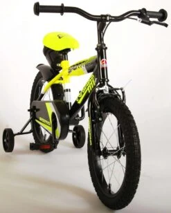 Volare Sportivo Kinderfiets - Jongens - 16 Inch - Neon Geel Zwart - 95% Afgemonteerd -Fiets Verkoop Winkel 961x1200