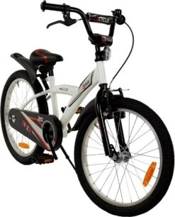 2Cycle Biker Kinderfiets - 20 Inch - Wit - Jongensfiets -Fiets Verkoop Winkel 968x1200