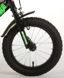 Volare Sportivo Kinderfiets - Jongens - 18 Inch - Neon Groen Zwart - 95% Afgemonteerd -Fiets Verkoop Winkel 982x1200