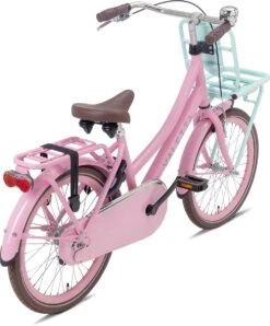 Valetta Cargo - Transportfiets - Meisjesfiets - 20 Inch - Mint Roze -Fiets Verkoop Winkel 994x1200
